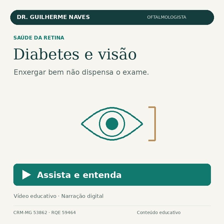 Vídeos educativos de saúde dos olhos